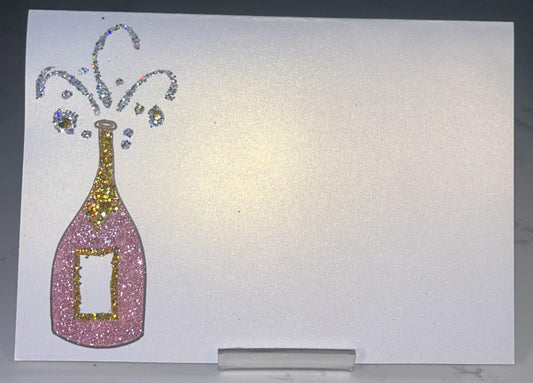 Handmade Card - Champagne Celebration
